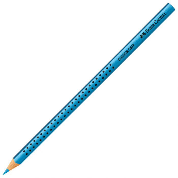 BOJE DRVENE  12BOJA GRIP 2001 (NEON PLUS METALIK PLUS PASTEL) FABER-CASTELL 201569 BLISTER