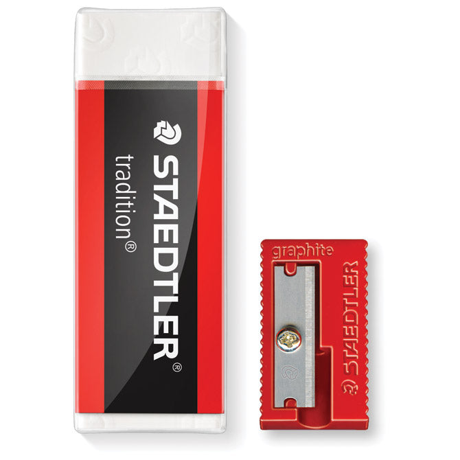 Radirka+šilček Staedtler 526 T-S1BK blister