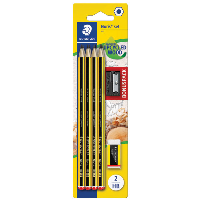 OLOVKA GRAFITNA HB NORIS PK8 PLUS GUMICA PLUS ŠILJILO GRATIS STAEDTLER 120 SBK8P1 BLISTER