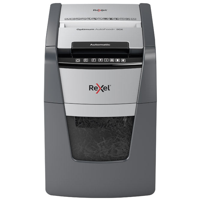 UNIŠTAVAČ DOKUMENTACIJE  90 (RUČNO 8) LISTOVA CROSSCUT OPTIMUM AUTO FEED PLUS   90X REXEL 2020090XEU