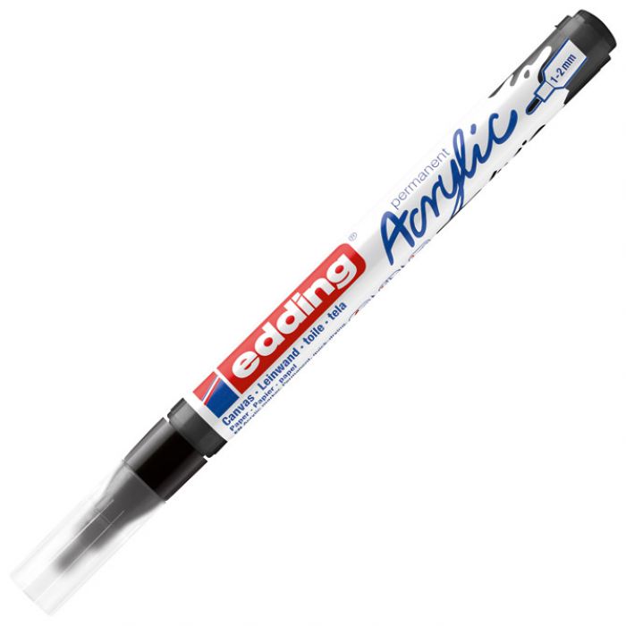 MARKER AKRILNI 1-2 MM EDDING 5300901 CRNI
