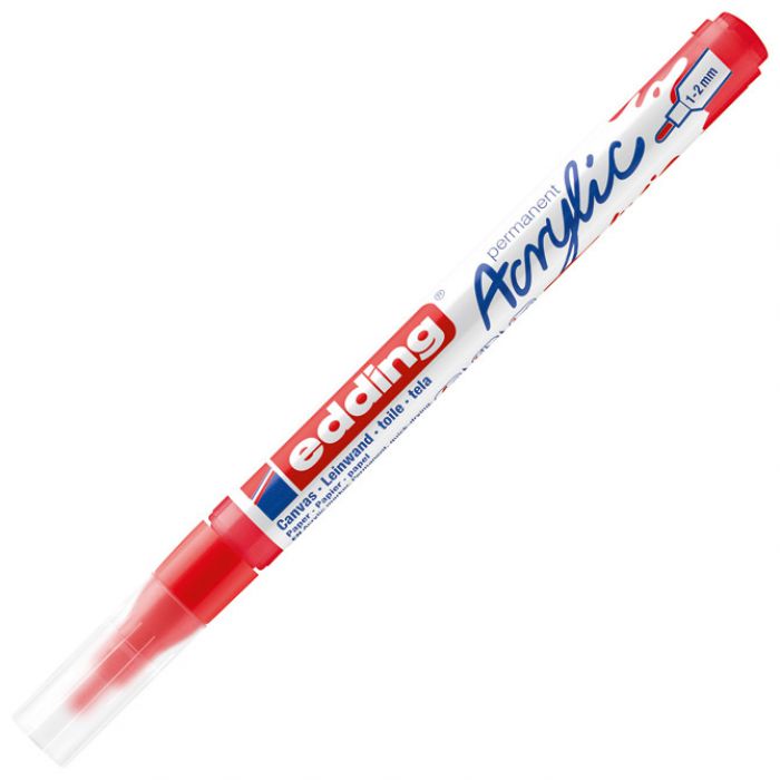 MARKER AKRILNI 1-2 MM EDDING 5300902 CRVENI