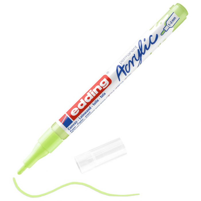 MARKER AKRILNI 1-2 MM EDDING 5300917 PASTEL ZELENI