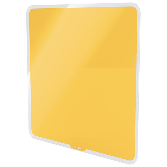 PLOČA MAGNETNA  45X45CM STAKLENA COSY LEITZ 70440019 ŽUTA