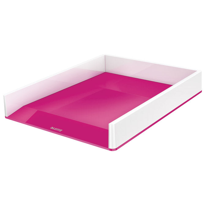 Ladica za spise wow leitz 53611023 bijelo-roza