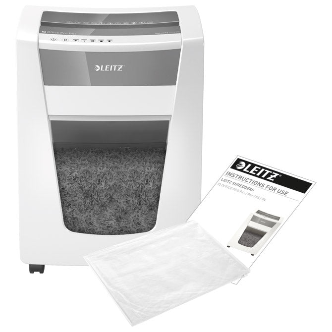 UNIŠTAVAČ DOKUMENTACIJE   7 LISTOVA IQ OFFICE PRO LEITZ 80040000 BIJELO/SIVI