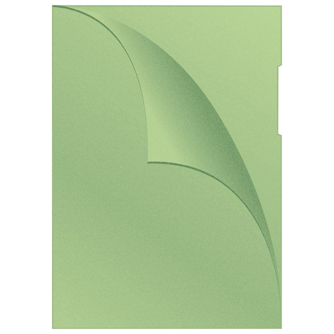 FASCIKL "L" 120MY PP A4 MAT PK100 Q-CONNECT KF00309 ZELENI