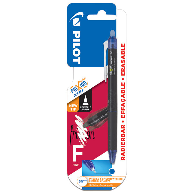 ROLER GEL 0,5 MM FRIXION POINT CLICKER PIŠI-BRIŠI PILOT BLRT-FRP5-L PLAVI BLISTER