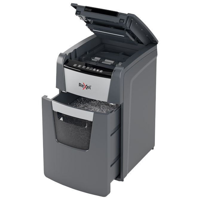 UNIŠTAVAČ DOKUMENTACIJE 130 (RUČNO 8) LISTOVA CROSSCUT OPTIMUM AUTO FEED PLUS  130X REXEL 2020130XEU