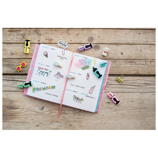 Signir mini 1-3 mm Edding 7/5boja pastel blister (4+1 gratis)