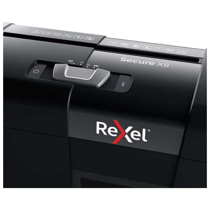 UNIŠTAVAČ DOKUMENTACIJE   8 LISTOVA CROSSCUT SECURE X8 REXEL 2020123EU