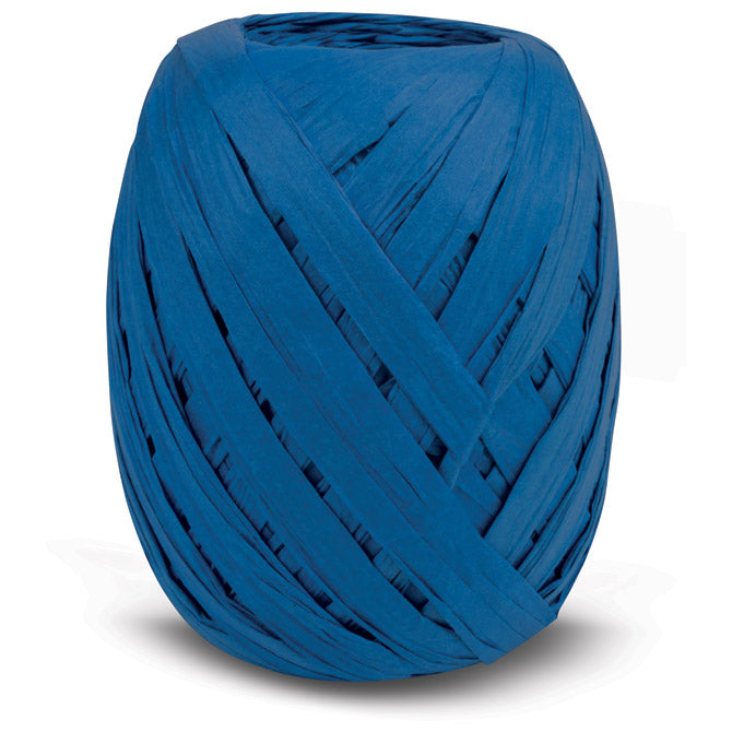 Vrpca ukrasna 10mmx30m rafija prasent 437-614 plava