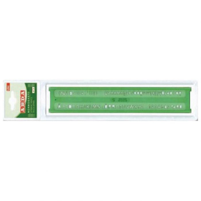 šablona ravna 10mm arda 30010 blister