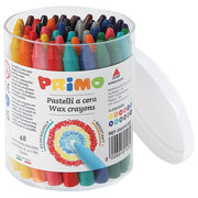 Boje voštane 48boja pvc čaša cmp.0503pc48e