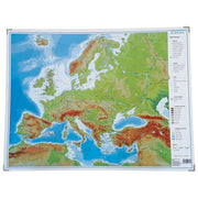 Mapa stolna europe obostrana 64x49cm plastificirana trsat 1873