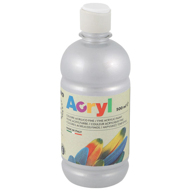 Boja akrilna 500ml cmp.4003ta500910 srebrna