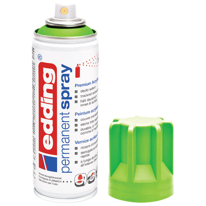 Boja akrilna u spreju 200ml permanentna edding 5200964 neon zelena
