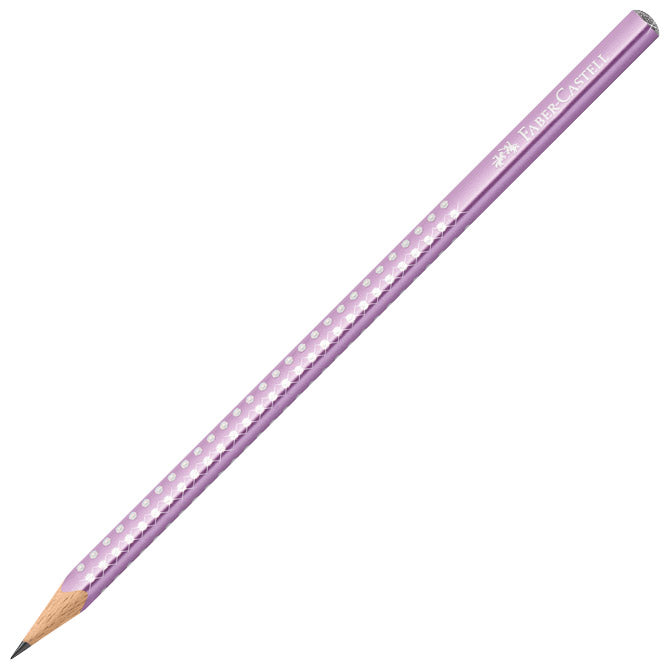 OLOVKA GRAFITNA B SPARKLE FABER CASTELL 118263 METALIK LILA
