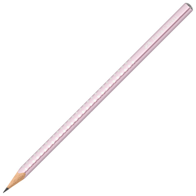 OLOVKA GRAFITNA B SPARKLE FABER CASTELL 118261 METALIK ROZA