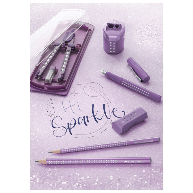 NALIVPERO SPARKLE (M) FABER CASTELL 140877 METALIK LJUBIČASTO