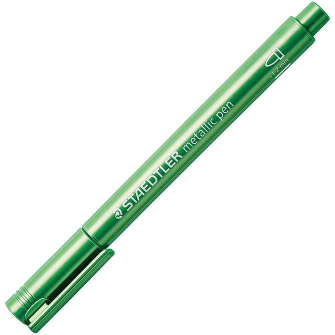 Marker nepermanentni 1-2mm metallic pen staedtler 8323-553 zeleni