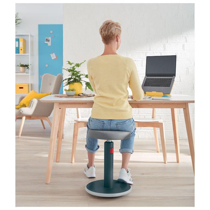 Stolica ergonomska sit-stand 2u1 ergo cosy active leitz 65180089 siva