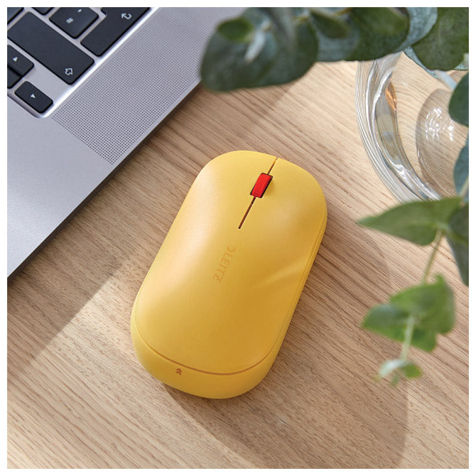 MIŠ USB 3 GUMBE OPTIČNI BREZŽIČNI COSY LEITZ 65310019 RUMEN