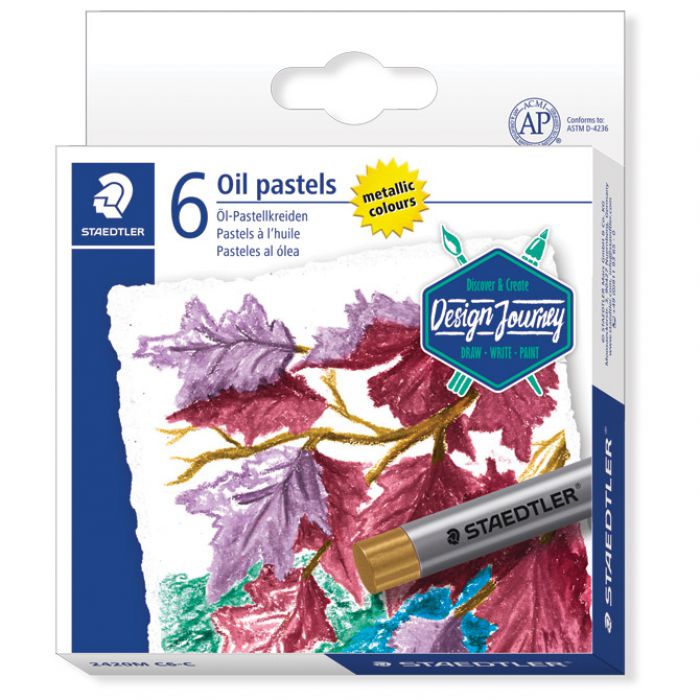 BOJE ULJNE 6BOJA KARTON DESIGN JOURNEY STAEDTLER 2420M C6-C METALIK BLISTER * DO ISTEKA ZALIHA