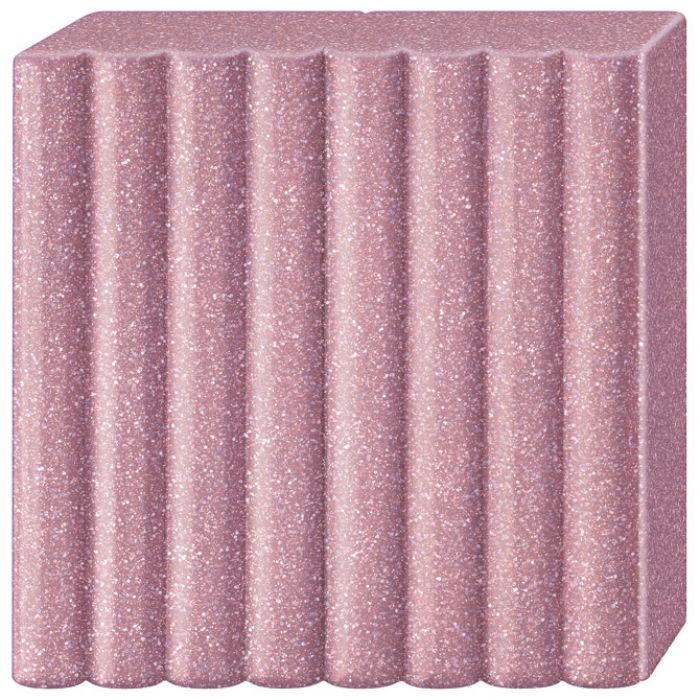 MASA ZA MODELIRANJE   57G FIMO EFFECT GLITTER STAEDTLER 8010-212 GLITTER ZLATNO-ROZA
