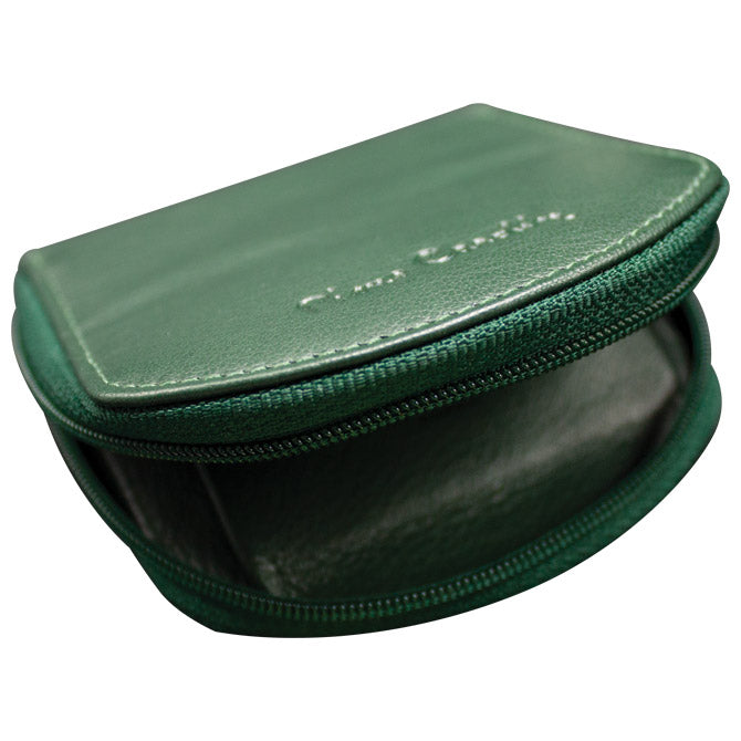 NOVČANIK ZA SITAN NOVAC KOŽNI UNISEX PIERRE CARDIN (POTKOVA) 10 TILAK77 ZELENI-EOL!!