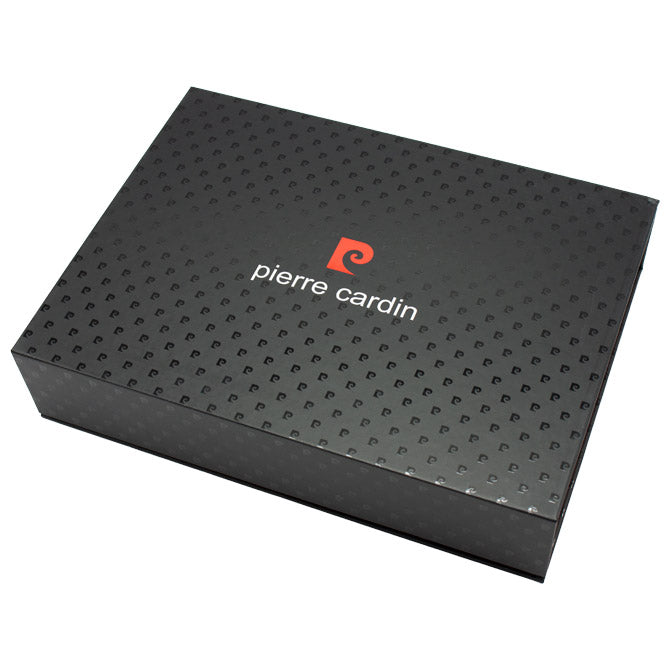 SET KOŽNI MUŠKI PIERRE CARDIN TAMNO PLAVI