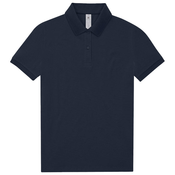 MAJICA KRATKI RUKAVI B&C MYPOLO180 WOMEN 180G TAMNO PLAVA S