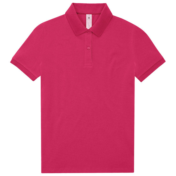 MAJICA KRATKI RUKAVI B&C MYPOLO180 WOMEN 180G ROZA L