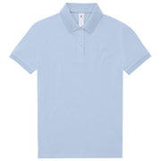 MAJICA KRATKI RUKAVI B&C MYPOLO180 WOMEN 180G SVIJETLO PLAVA L