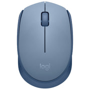 MIŠ USB 3GUMBOV OPTIČNI BREZŽIČNI M171 LOGITECH MODRO/SIVI BLISTER