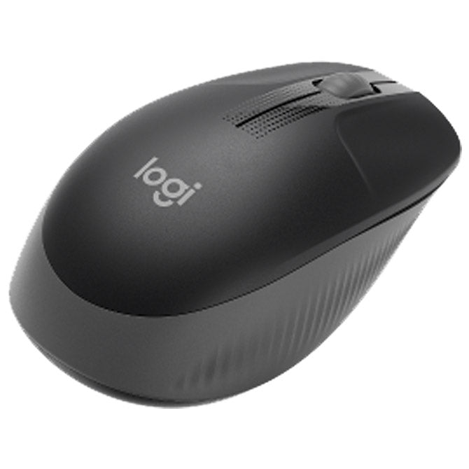 MIŠ USB 3TIPKE OPTIČKI BEŽIČNI M190 LOGITECH CRNI/TAMNOSIVI BLISTER