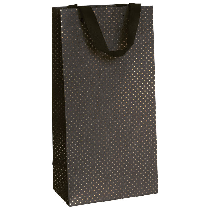 VREĆICE UKRASNE-2 BOCE 18X36X10,5CM ASTRO STEWO 6651 99 CRNO ZLATNA BLISTER