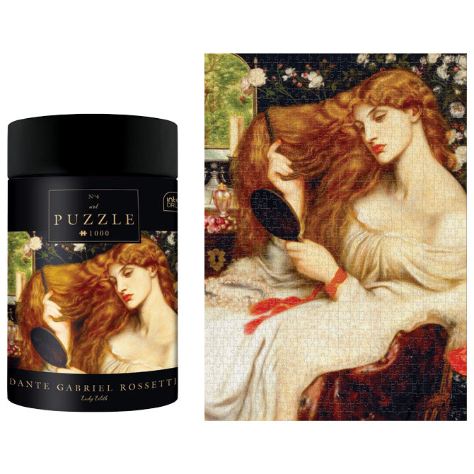 PUZZLE 1000 KOM TUBA ART.4 DANTE GABRIEL ROSSETTI "LADY LILITH" INTERDRUK