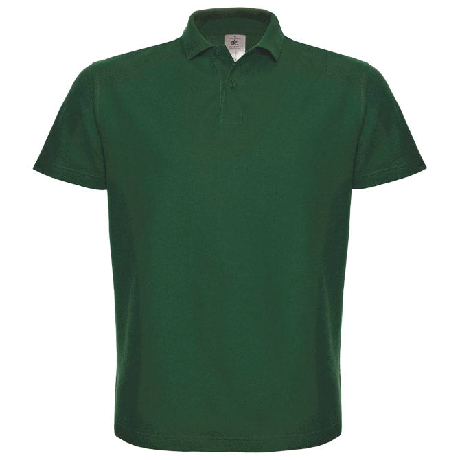 MAJICA KRATKI RUKAVI POLO B&C ID.001 180G TAMNO ZELENA XS
