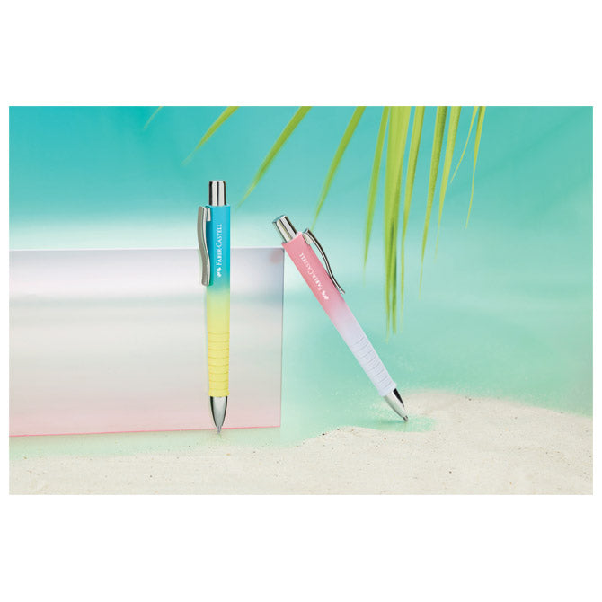 OLOVKA KEMIJSKA GUMIRANA POLY BALL XB FABER CASTELL 241109 PLAVO-ŽUTA