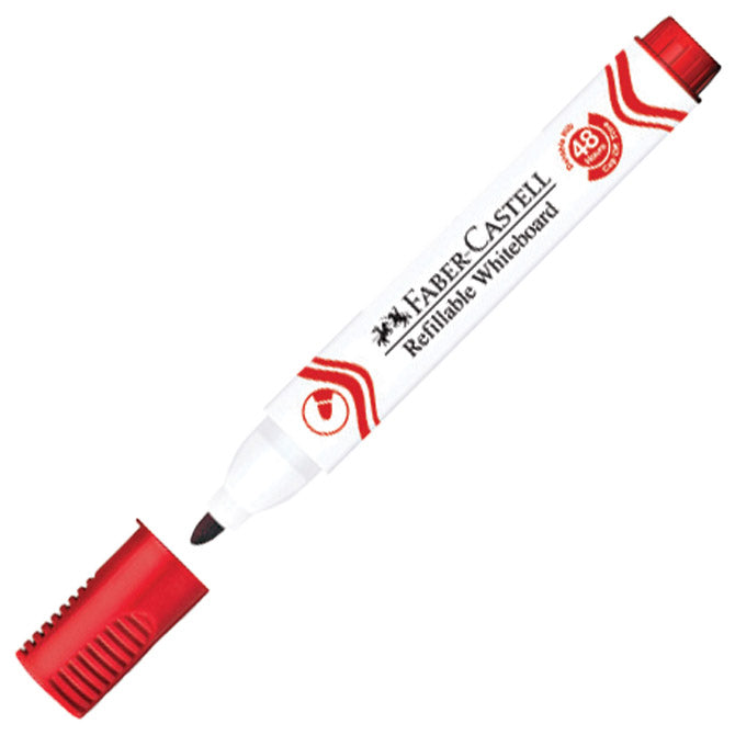 MARKER ZA BIJELU PLOČU 1,5-3 MM W20 FABER CASTELL 254021 CRVENI