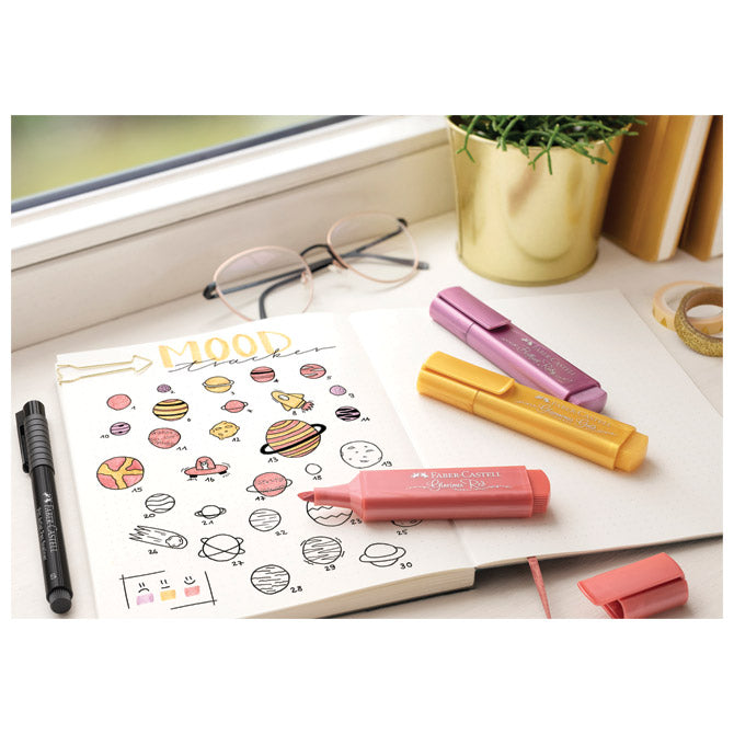SIGNIR 1-5MM 46 METALLIC FABER CASTELL 154673 CRVENI