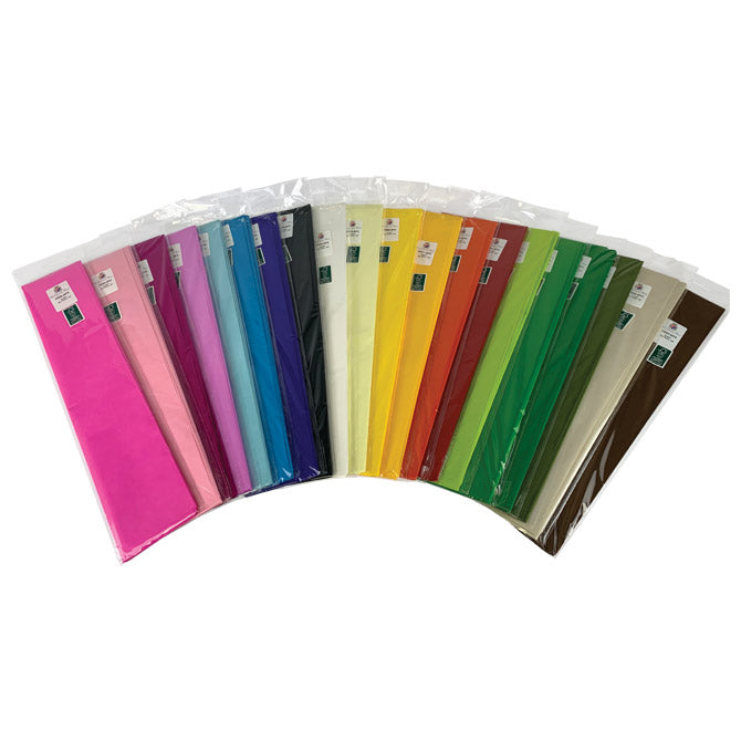 PAPIR UKRASNI TISSUE 50X76CM PK6 CARTOTECNICA ROSSI F071 ŽUTI BLIS.