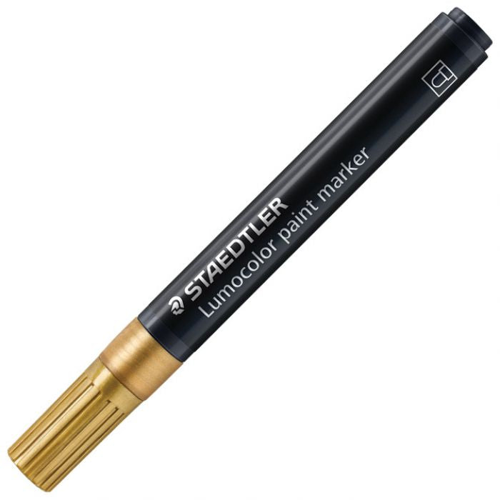 MARKER AKRILNI 2,4 MM LUMOCOLOR STAEDTLER 349-11 ZLATNI