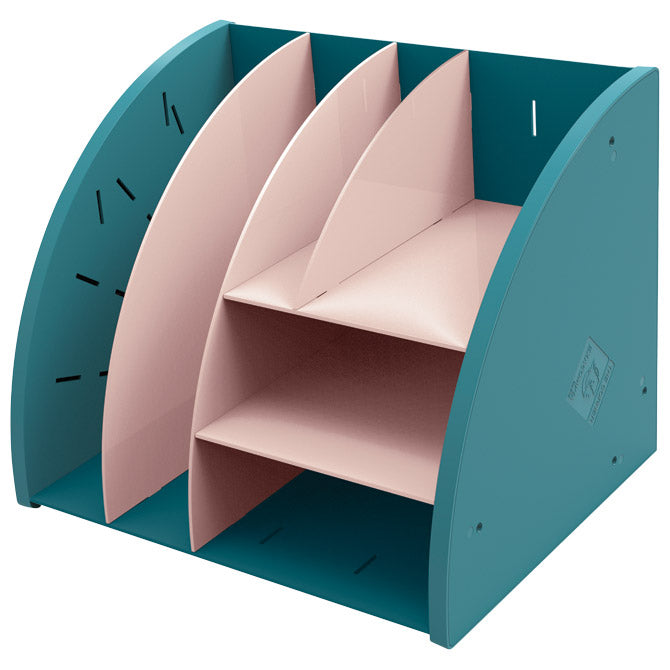 ORGANIZER STOLNI SA 6 PRETINACA PVC SKANDI EXACOMPTA 394606D SV.PLA/BOJA KOŽE