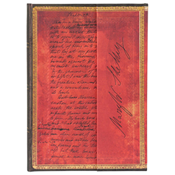 NOTES 12,5X18CM-MIDI CRTE  72L MAGNET MARY SHELLEY, FRANKENSTEIN PAPERBLANKS PB9596-5