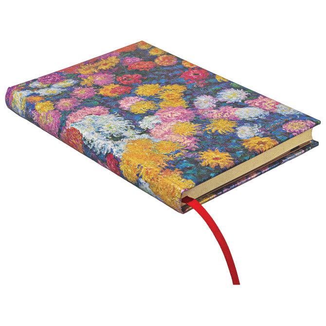 NOTES 12X18CM-MIDI CRTE  72L S GUMICOM MONET&APOS;S CHRYSANTHEMUMS PAPERBLANKS PB9714-3