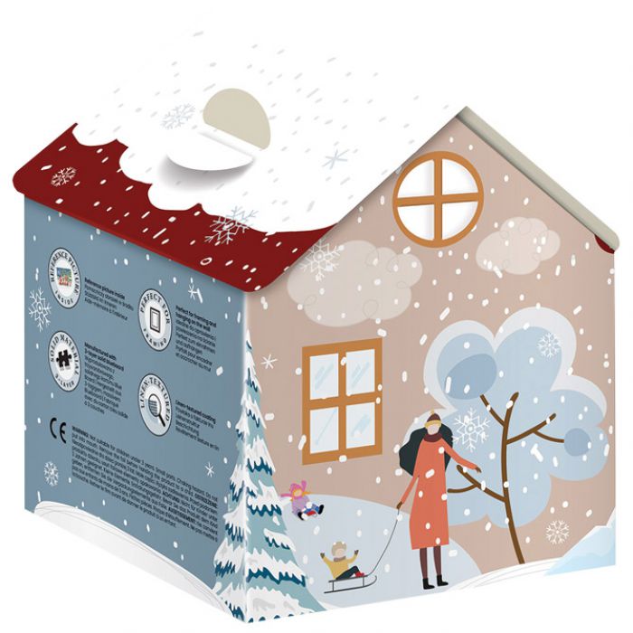 PUZZLE 250 KOM KUĆICA CHRISTMAS "WINTER TOWN" INTERDRUK * DO ISTEKA ZALIHA