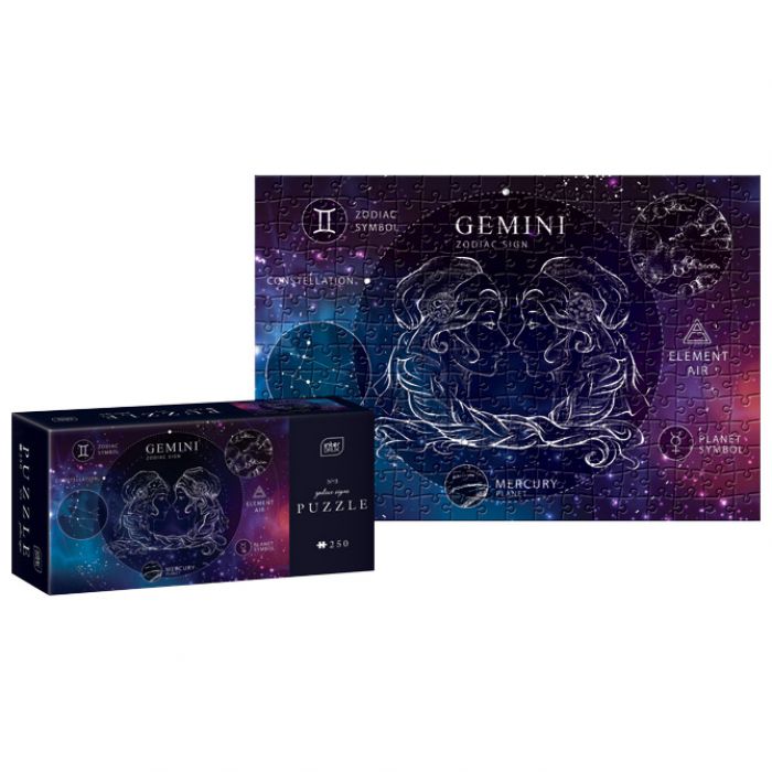 PUZZLE 250 KOM ZODIAC 3 GEMINI (BLIZANCI) INTERDRUK * DO ISTEKA ZALIHA