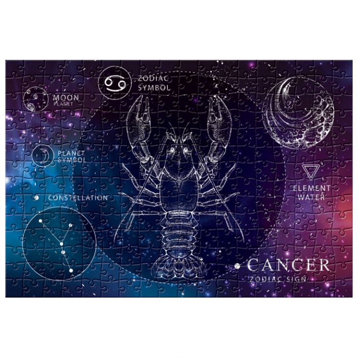 PUZZLE 250 KOM ZODIAC 4 CANCER (RAK) INTERDRUK * DO ISTEKA ZALIHA